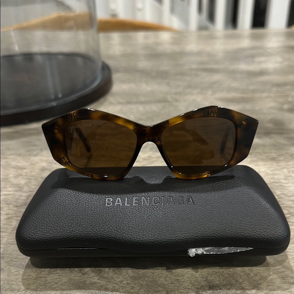 Balenciaga Brown Sunglasses